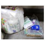 Lot of batting and cutting pads