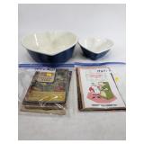 Heart shaped serving bowls