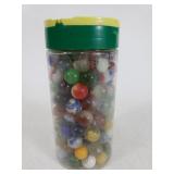 Container of marbles