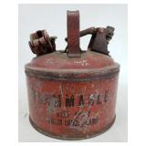 Vintage gas can