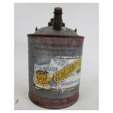 Vintage George Washington Co. Gas can