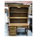 Sumter oak hutch top desk