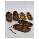 Vintage leather elf shoes