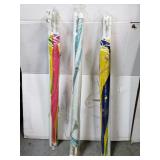 Lot of 3 beach umbrellas