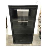 Rolling stereo cabinet