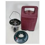 Coleman propane lantern case with parts