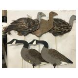 Vintage wood decoys
