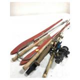 Vintage ice fishing gear
