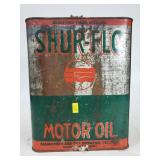 Shur-flo motor oil can