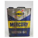 Sunoco mercury motor oil can