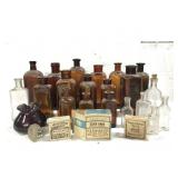 Apathocary bottle lot