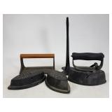 Cast iron pieces