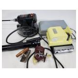 Dremel tool with assorted items