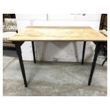 Farm table w/ fold up legs