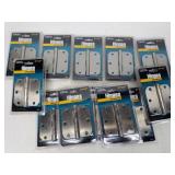Lot of 12 new hinges