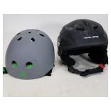 Skateboarding helmets