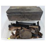 Lot of cobbler tools