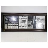 Large framed print