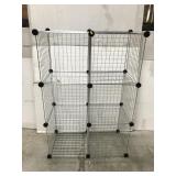 Metal wire organizer rack