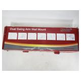 Dual swing arm mount