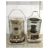 Pair of kerosene heaters