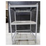 Metal rolling cart