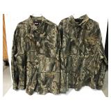 Two xxl button down hunting shirts