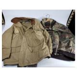 2 heavy hunting jackets