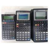 3 casio calculators