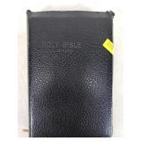 Old Bible in case