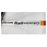 Craftsman rail for garage door