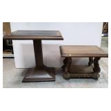 Two Mid Century end tables