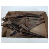 Lot of large hinges