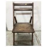 Antique theater chair