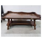 Wood bench/table