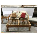 Vintage rattan furniture set
