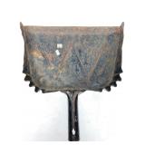 Old metal dust pan