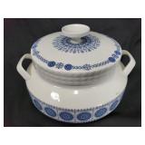 Vintage pontesa ironstone casserole dish