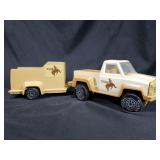 Rare 1979 tonka truck with trailer