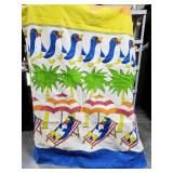 Vintage beach blanket