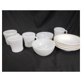 Vintage anchor hocking fire king kitchenware