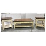 Living room table trio