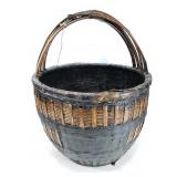 Large decorative basket planter