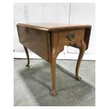 Bassett drop leaf side table