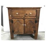 Rustic washstand