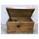 Vintage wooden chest
