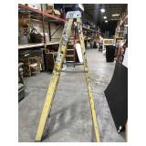 Six foot fiberglass ladder
