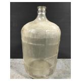 Large old glass jug