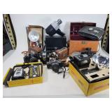 Large vintage camera lot