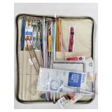 Lot of knitting needles
